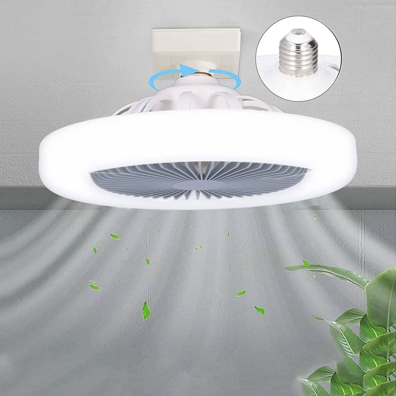 Lâmpada Led com Ventilador Turbo